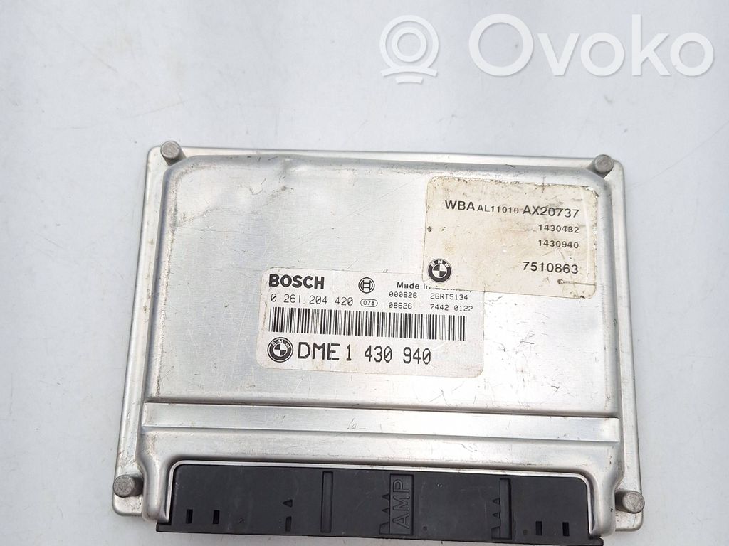 BMW Z3 E36 Engine control unit/module 