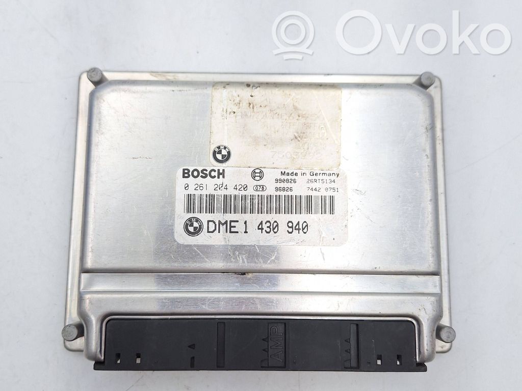 BMW Z3 E36 Engine control unit/module 