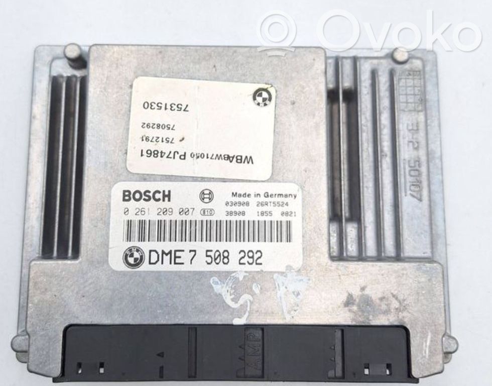 Engine control unit/module   7508292,4006031930,7531530,12147508292