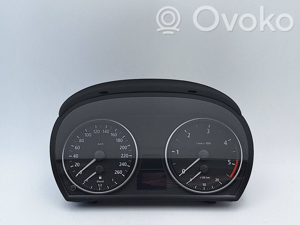 BMW 3 E90 E91 Speedometer (instrument cluster) 