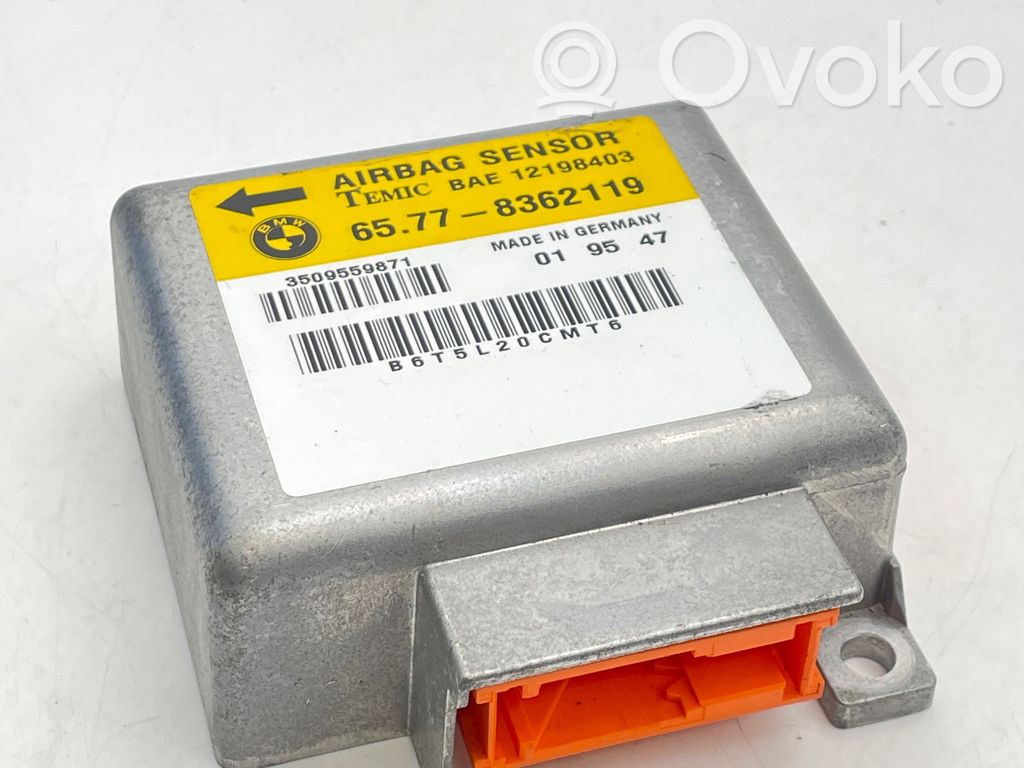 Airbag control unit/module   8362119,65778362119