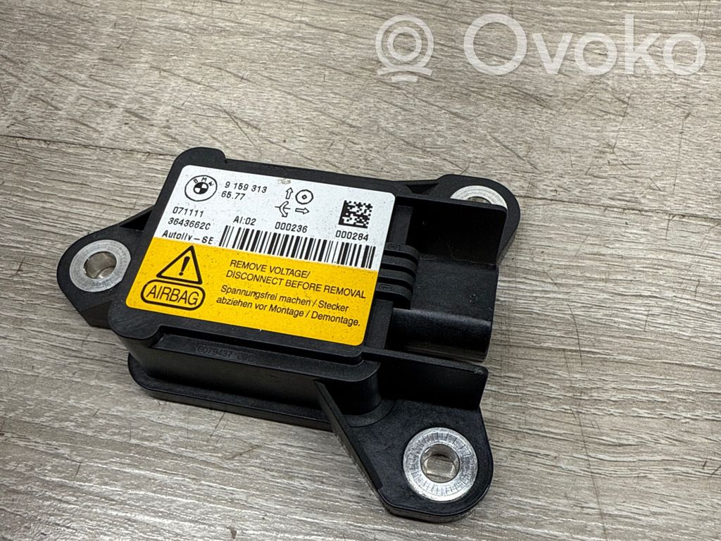 BMW 7 F01 F02 F03 F04 Sensor impacto/accidente para activar Airbag 