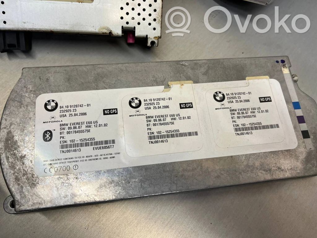 BMW 6 E63 E64 Tālruņa vadības bloks 