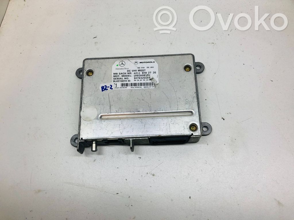 Mercedes-Benz CLS C219 Moduł / Sterownik Bluetooth 