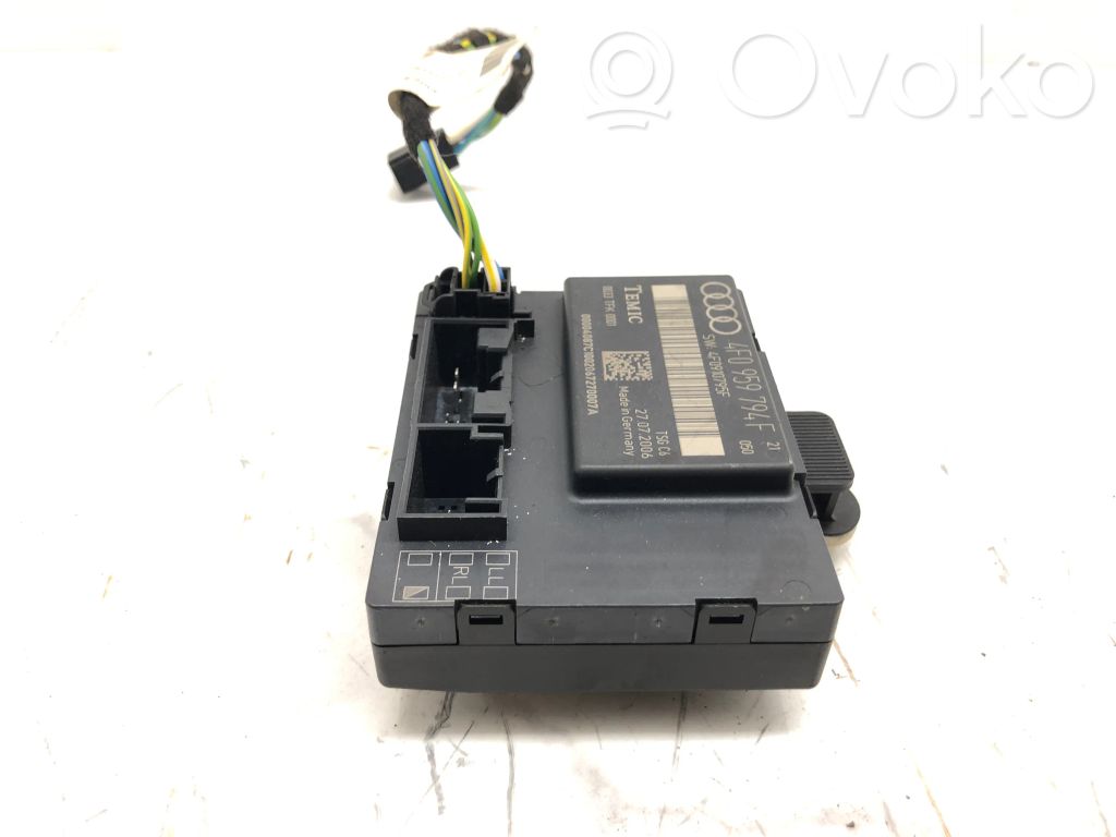 Audi A6 S6 C6 4F Centralina/modulo portiere 