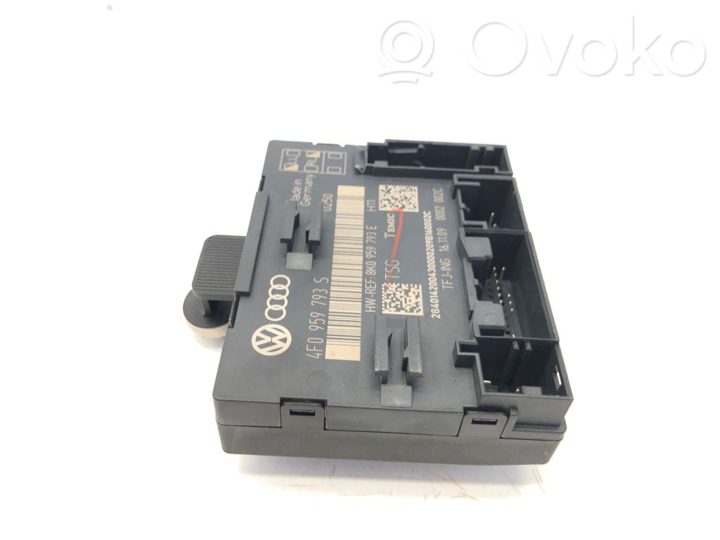 Audi A6 S6 C6 4F Door control unit/module 