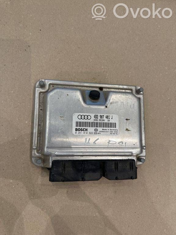Unidad de control/módulo del motor   4B2907401J,0281010822,1039S01810