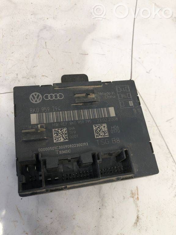 Audi A4 S4 B8 8K Centralina/modulo portiere 