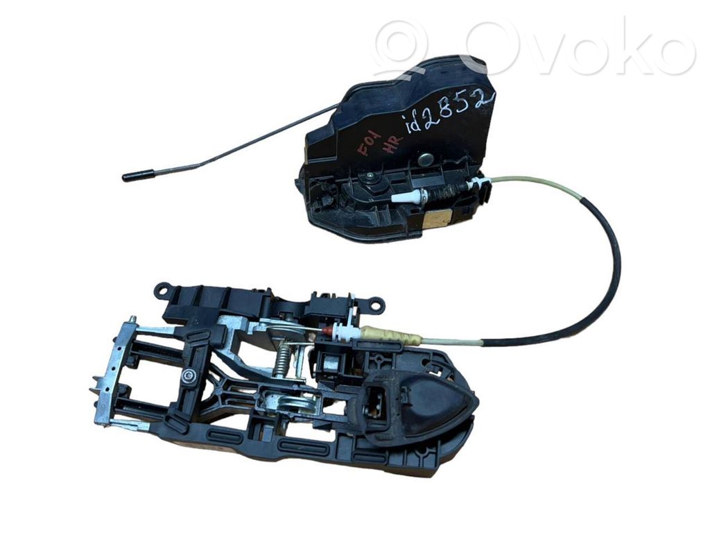 BMW 7 F01 F02 F03 F04 Zamek drzwi tylnych 