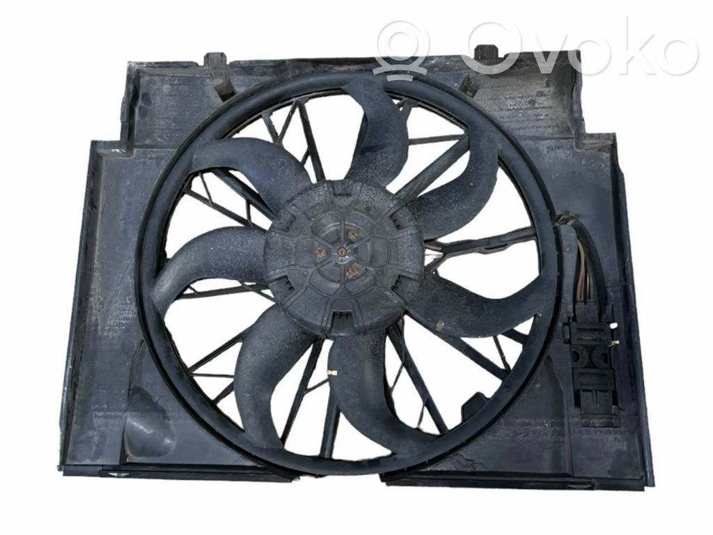 BMW 5 E60 E61 Elektrinis radiatorių ventiliatorius 