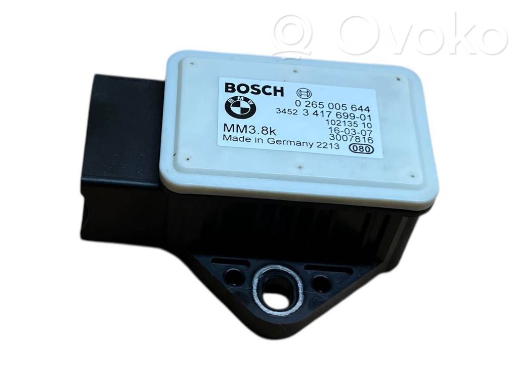 BMW X3 E83 ESP acceleration yaw rate sensor 