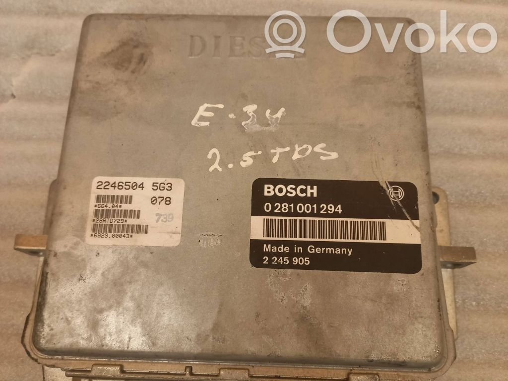 BMW 5 E34 Engine control unit/module 