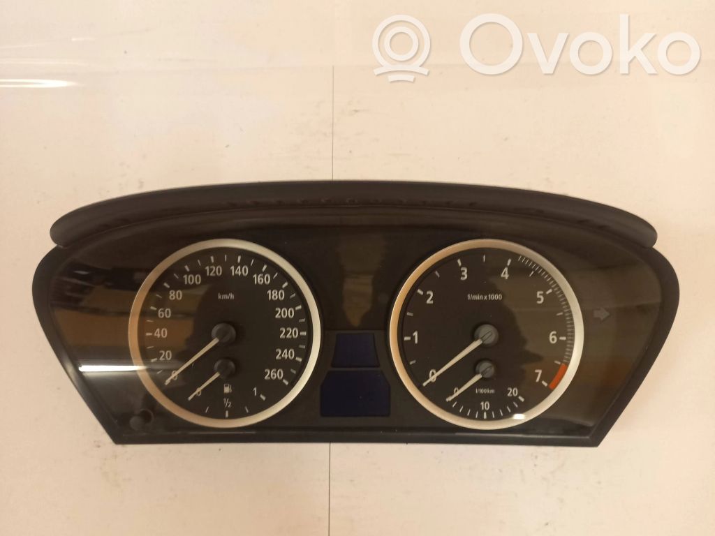 BMW 5 E60 E61 Speedometer (instrument cluster) 
