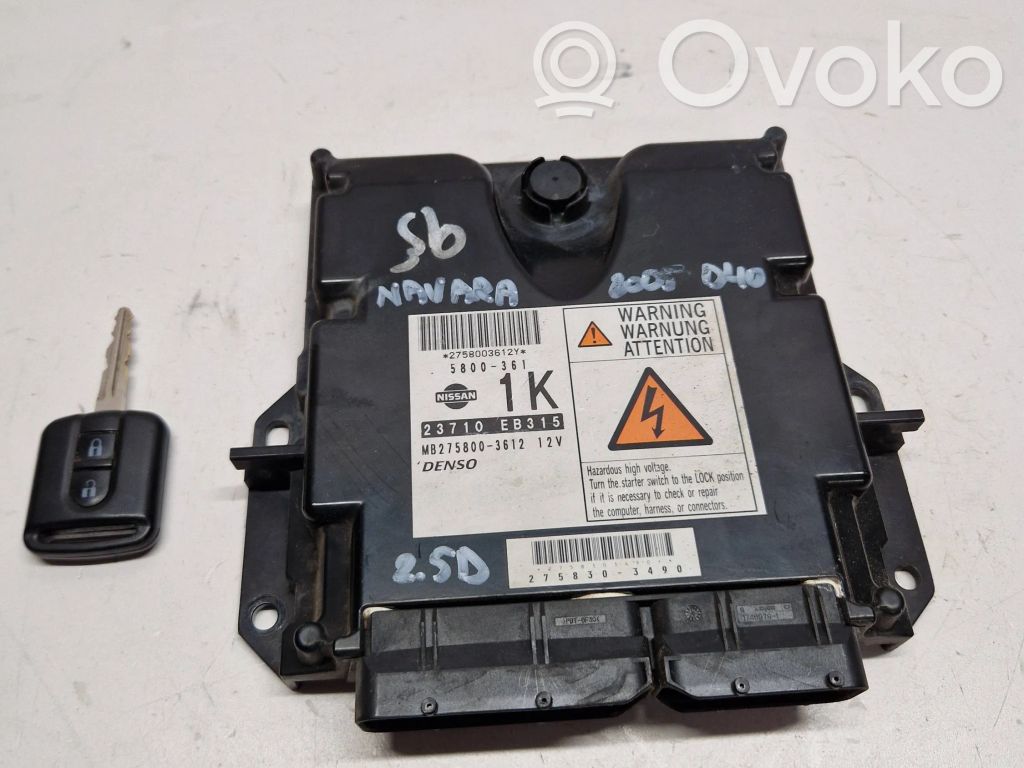 Sterownik / Moduł ECU   23710EB315,MB2758003612,5800361