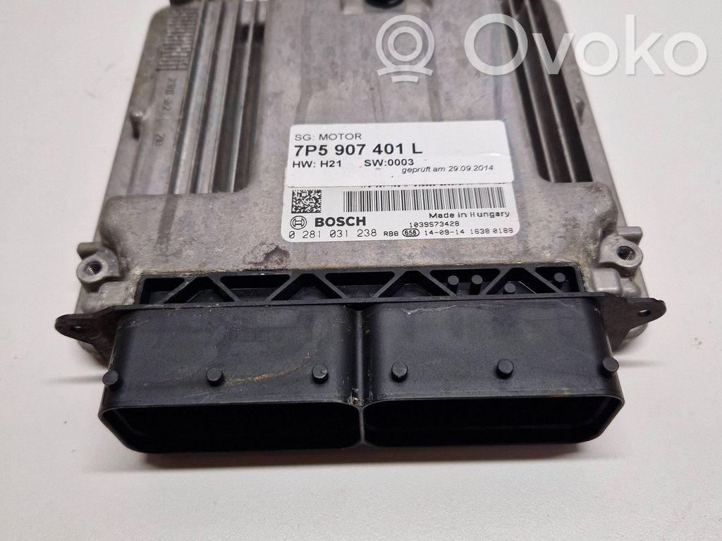 Porsche Cayenne (92A) Engine control unit/module 