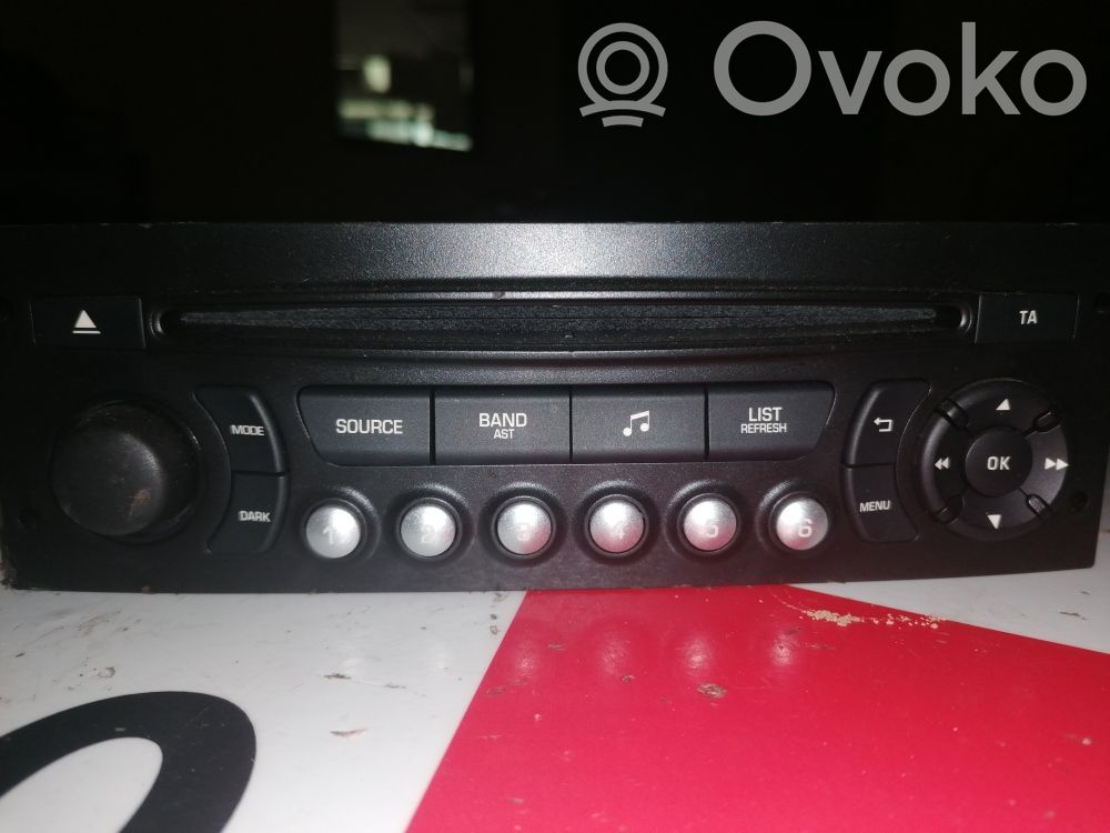 Citroen C3 Unitate principală radio/CD/DVD/GPS 