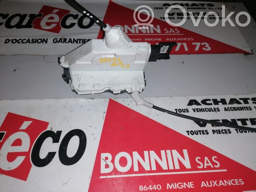 Citroen C3 Încuietoare ușă față 