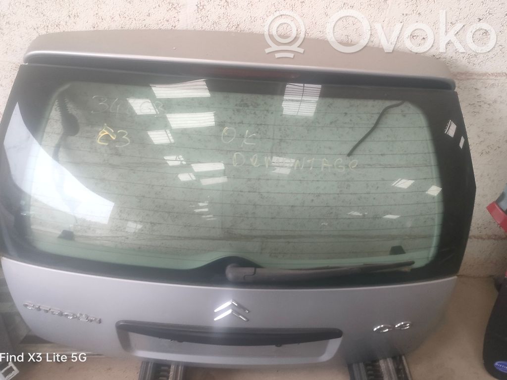 Citroen C3 Hayon/capotă portbagaj 