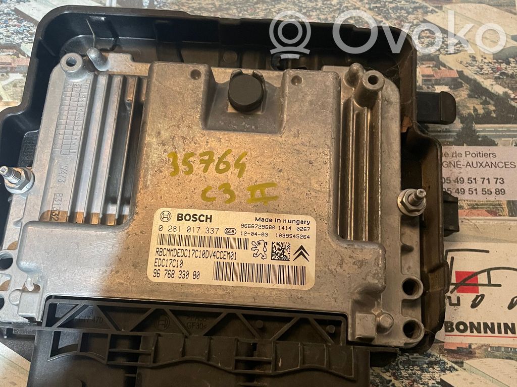Citroen C3 Engine control unit/module ECU 