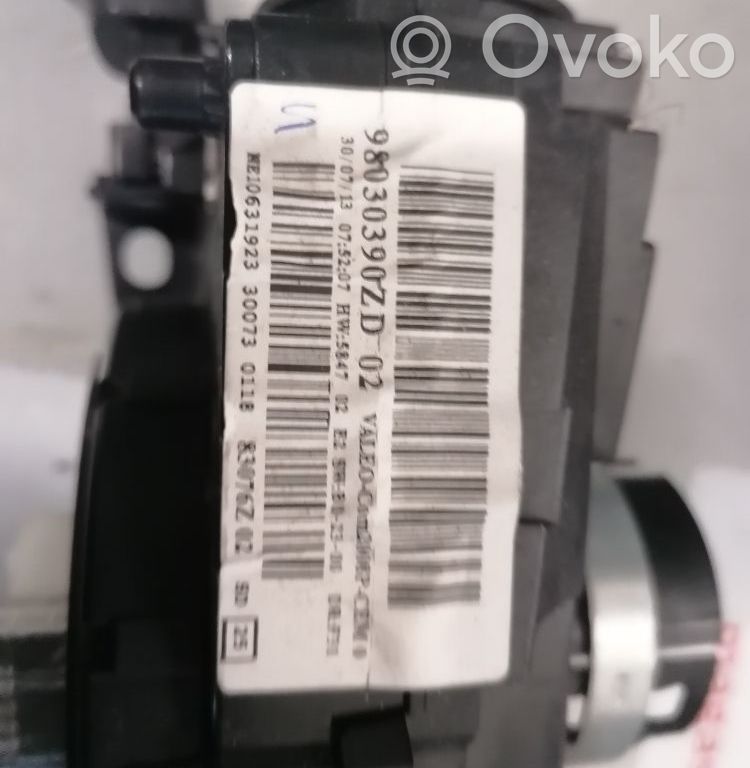 Peugeot 208 I Wiper turn signal indicator stalk/switch 
