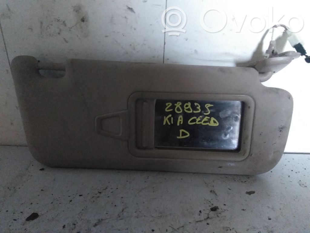 KIA Ceed Sun visor 