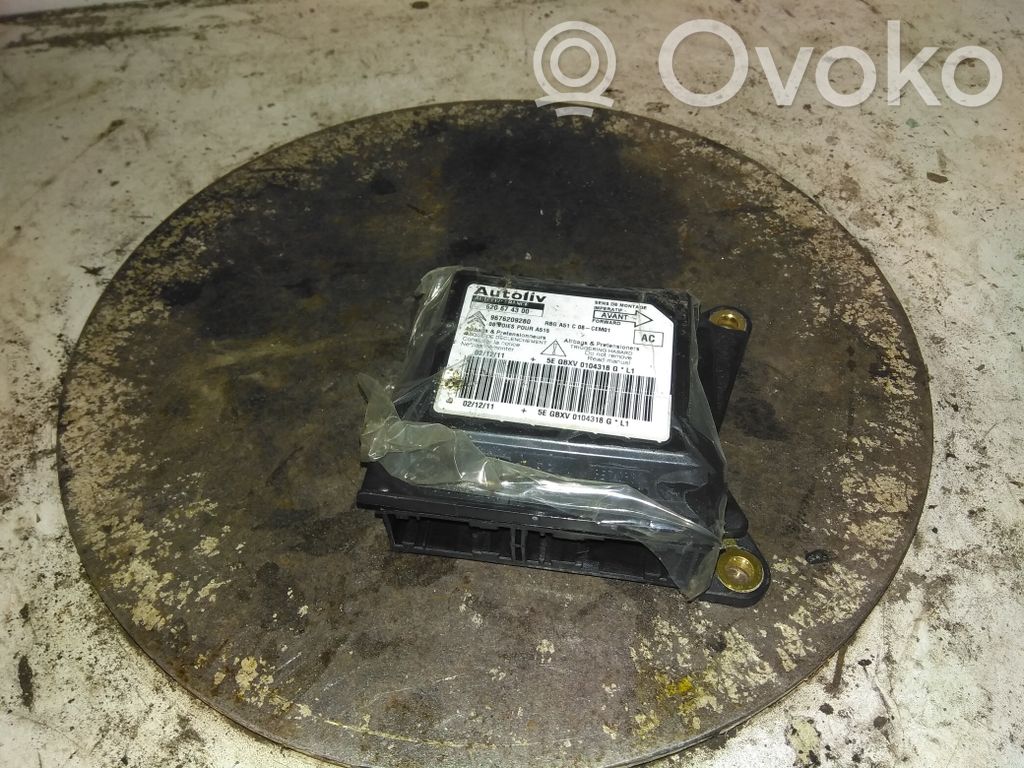 Airbag control unit/module   6546T7,27416505,37403,VDMS18