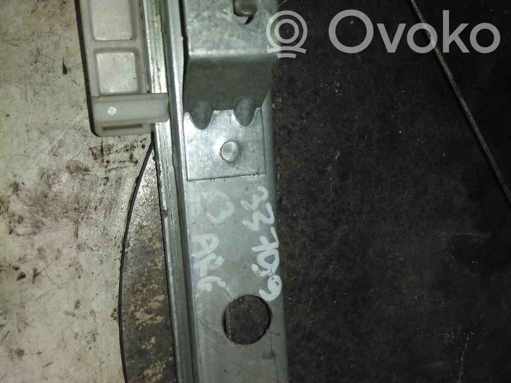 Citroen C3 Ręczny podnośnik szyby drzwi tylnych 