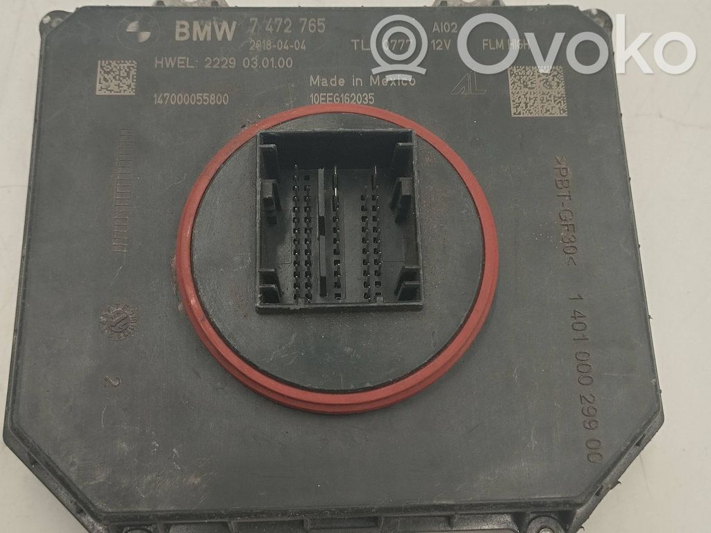 BMW 5 G30 G31 G38 Moduł sterujący statecznikiem LED 