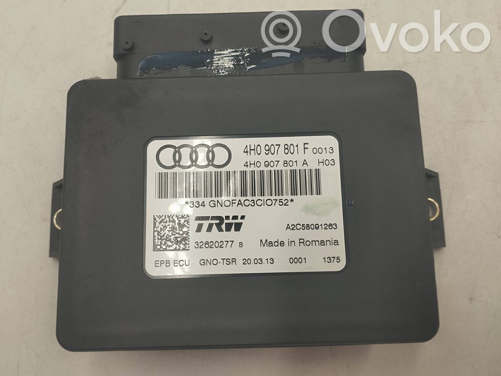 Module de commande de frein à main   4H0907801F,32620277B,A2C58091263