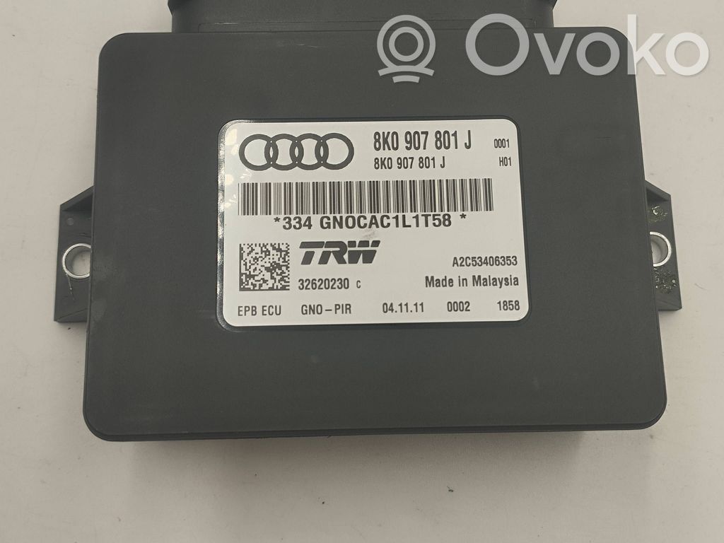 Module de commande de frein à main   8K0907801J,32620230,A2C53406353