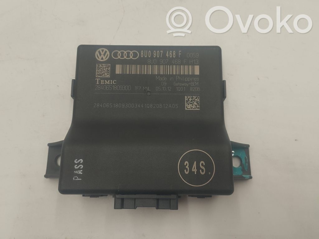Gateway control module   8U0907468F,2840651809300