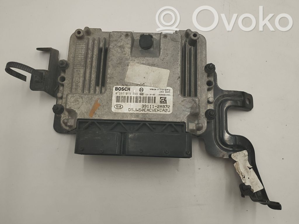 Engine control unit/module   0281019545,391112A972,1039S63386