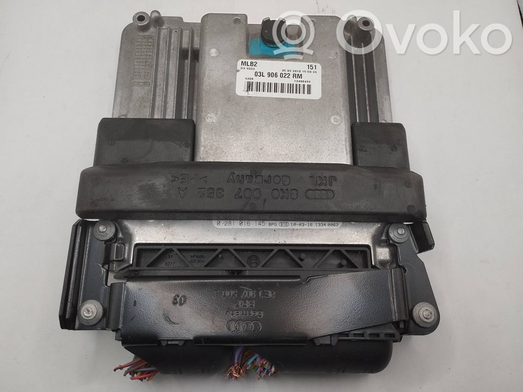 Audi A4 S4 B8 8K Engine control unit/module 