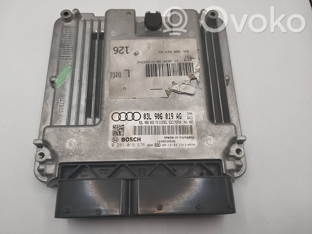 Audi A6 S6 C6 4F Engine control unit/module 