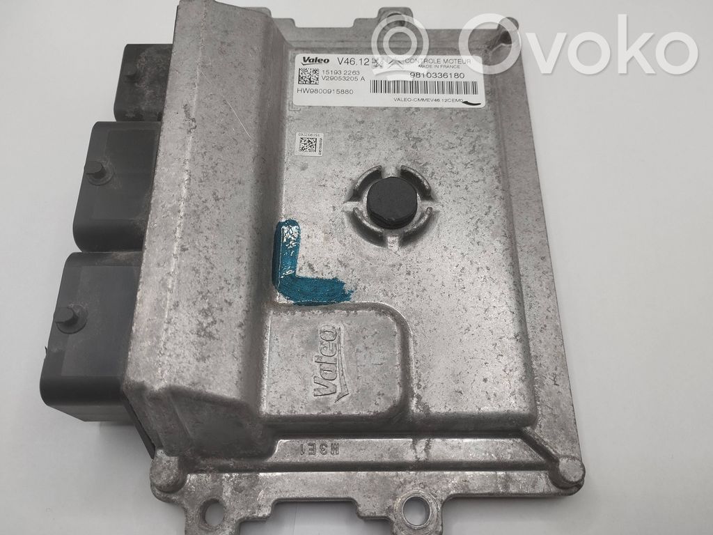 Citroen C4 Cactus Engine control unit/module 