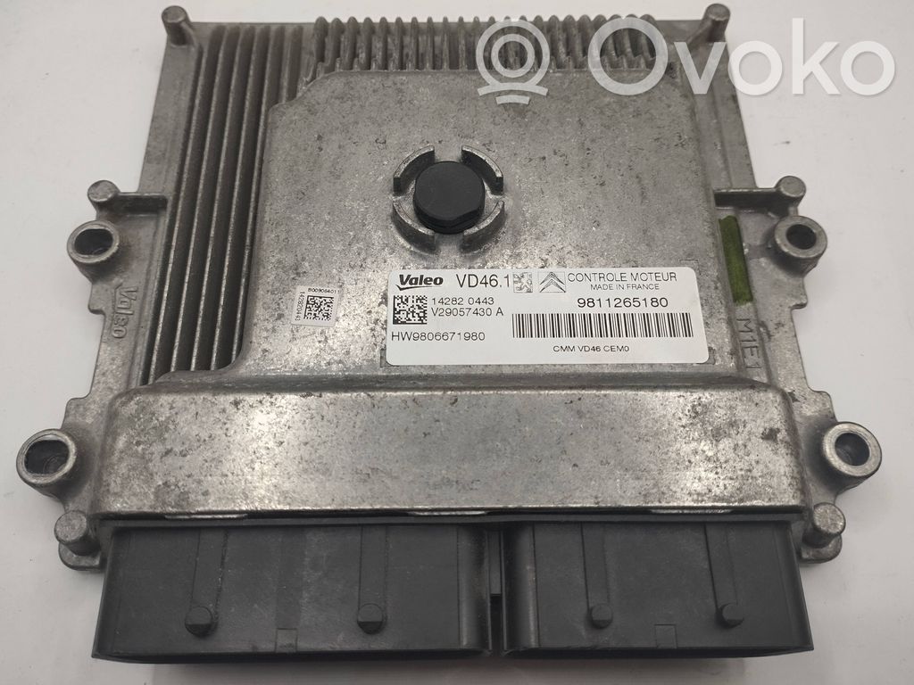 Peugeot 308 Kit calculateur ECU et verrouillage 