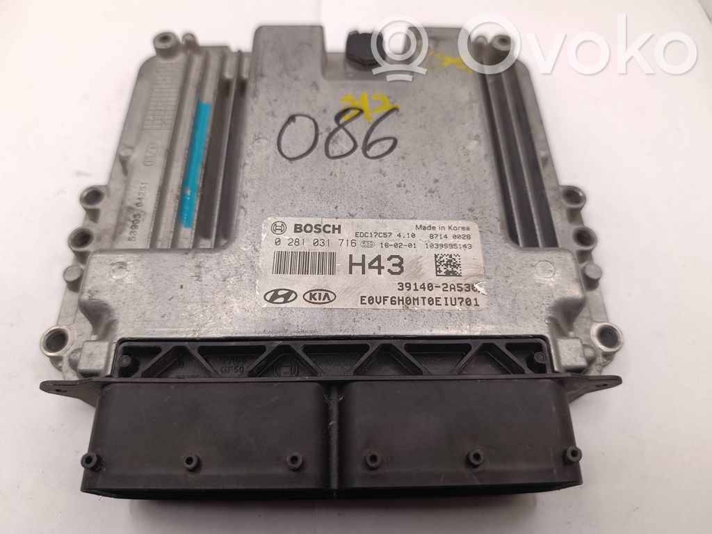 Engine control unit/module   0281031716,EDC17C57,391402A530