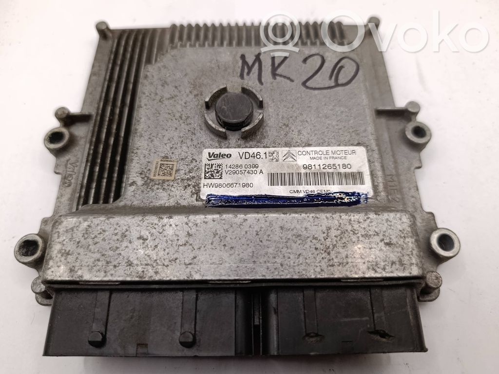 Peugeot 308 Kit calculateur ECU et verrouillage 