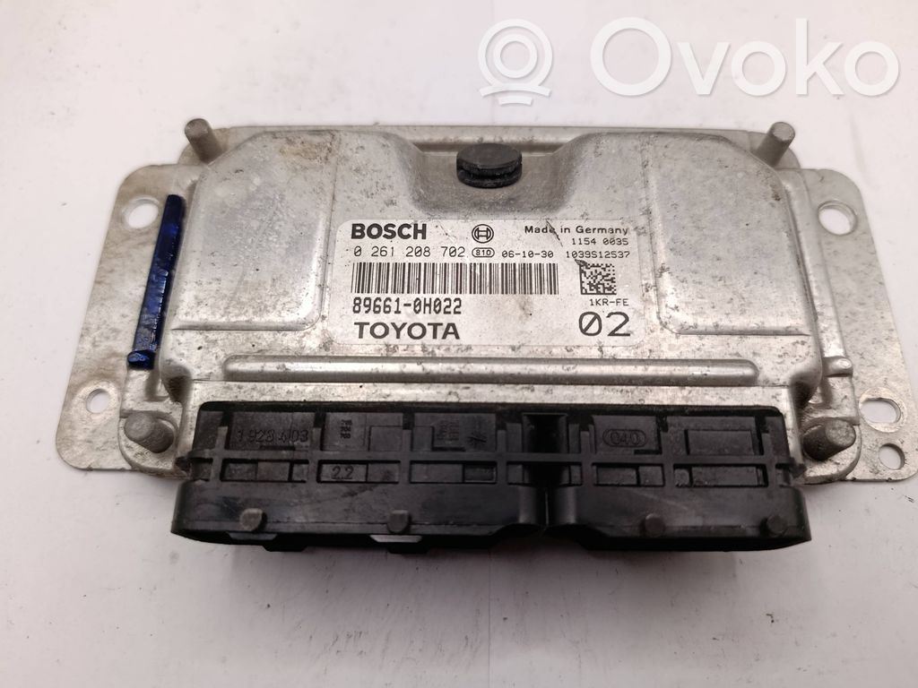 Engine control unit/module   0261208702,896610H022,1039S12537