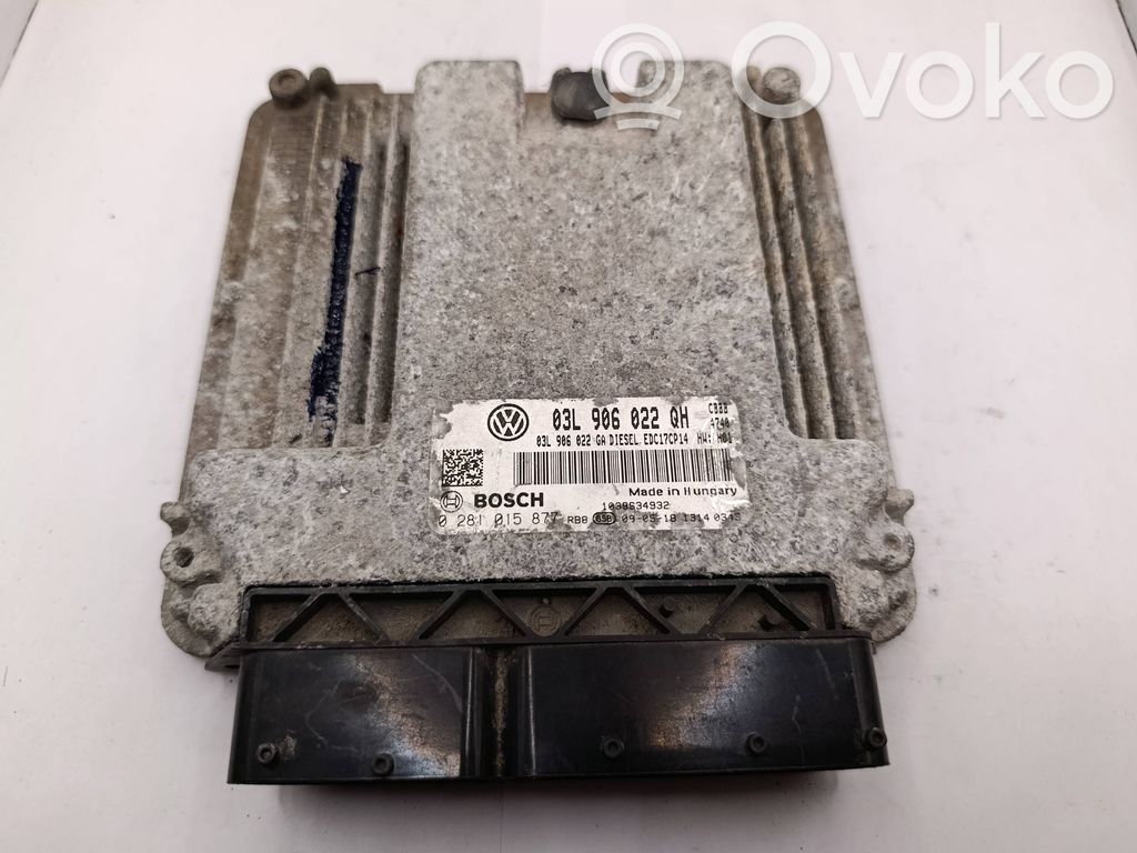 Skoda Superb B6 (3T) Engine control unit/module 