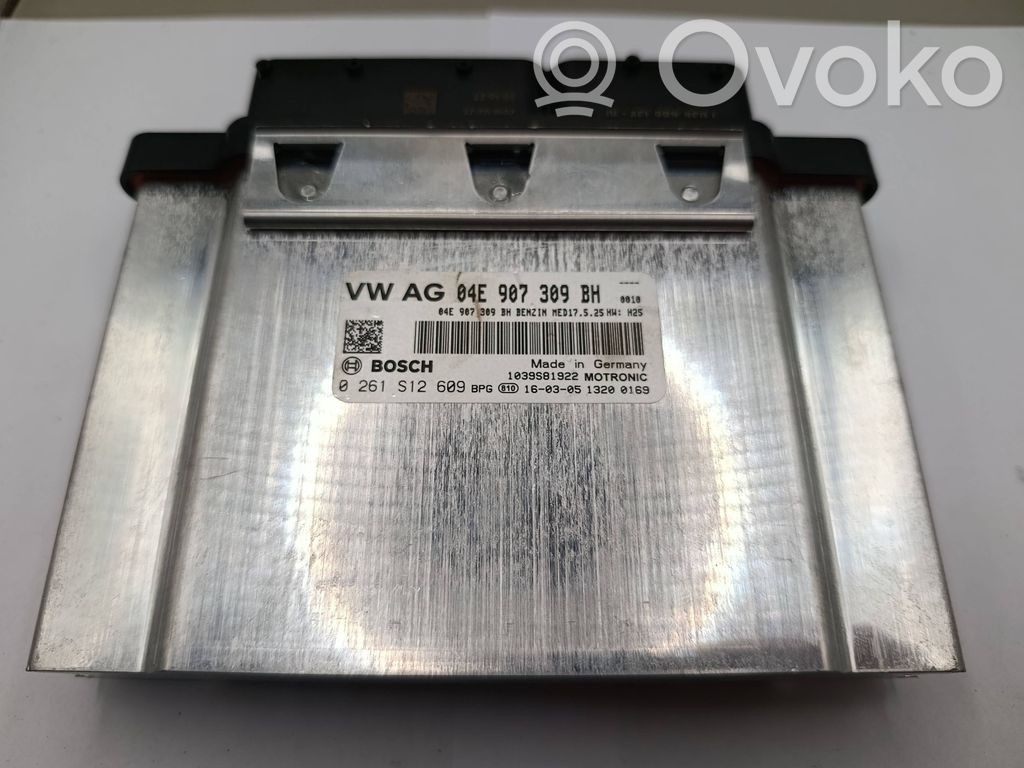Engine control unit/module   04E907309BH,0261S12609