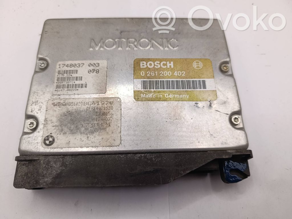 BMW 5 E34 Unidad de control/módulo del motor 