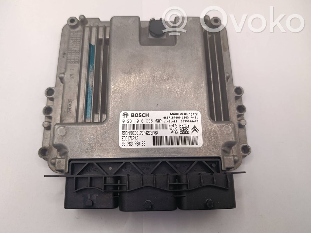 Peugeot 508 Engine control unit/module 