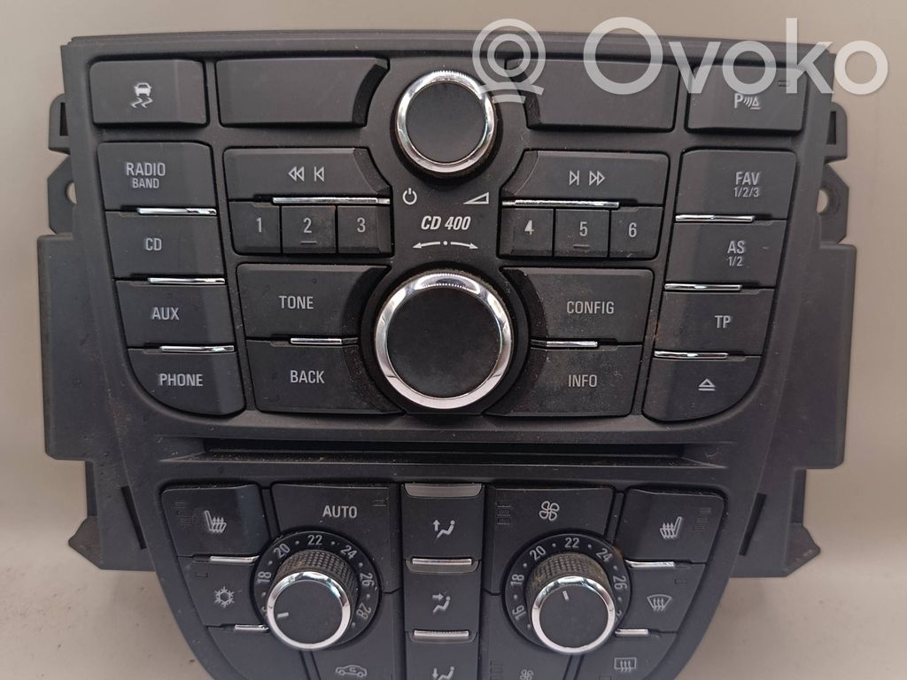 Opel Astra J Modul comenzi multimedia 