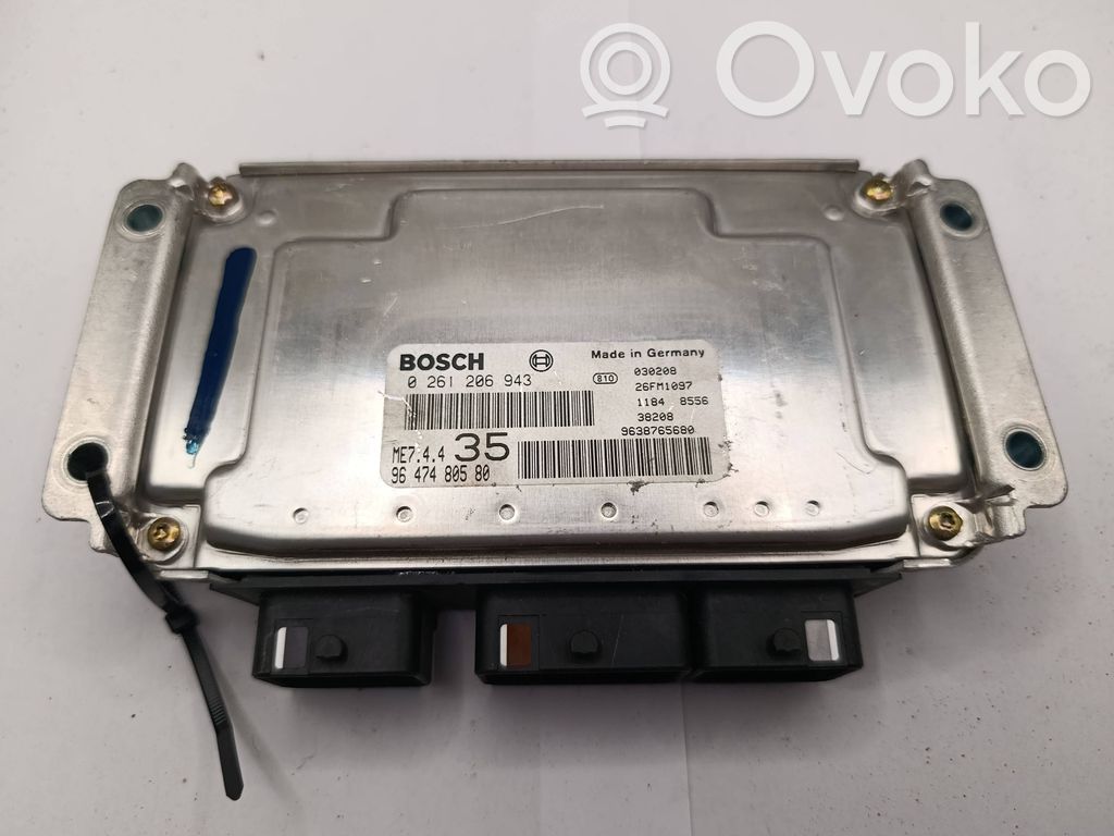 Peugeot 407 Unitate/modul de control motor 