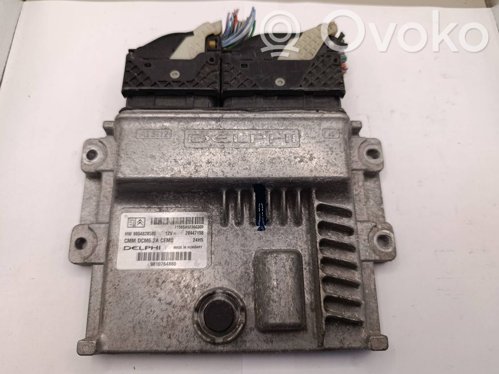 Engine control unit/module   9804828580,28447158,9810764880