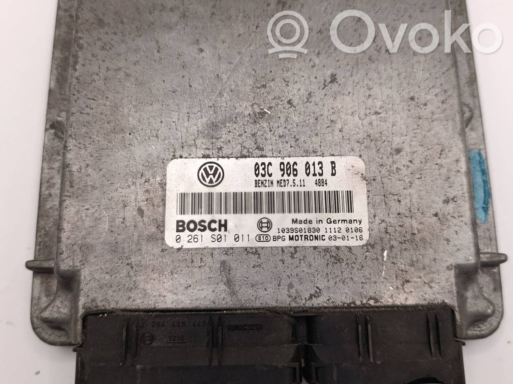 Volkswagen Polo IV 9N3 Engine control unit/module 
