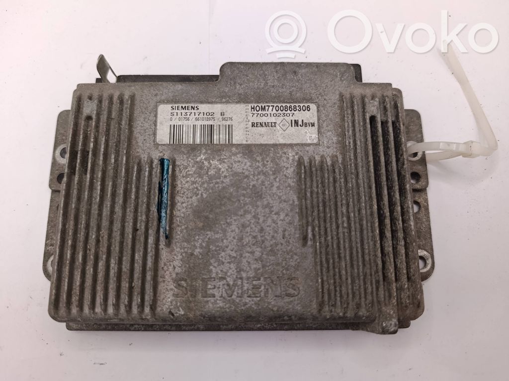 Sterownik / Moduł ECU   S113717102B,7700102307,7700868306
