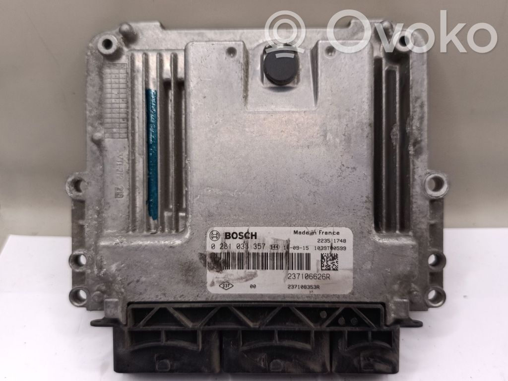 Renault Trafic III (X82) Engine control unit/module 
