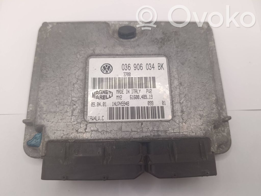 Sterownik / Moduł ECU   036906034BK,6160048919,1NU7H594B